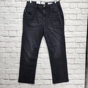 Cotton On Women’s Black Pepper Slim Straight Jean US 12 Blue Jeans Casual